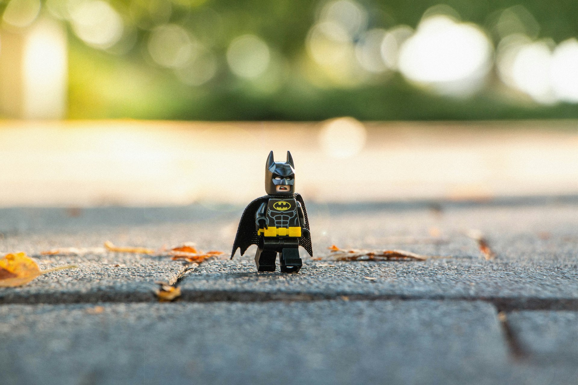 A Batman Lego minifig.  Photo by Yulia Matvienko on Unsplash.